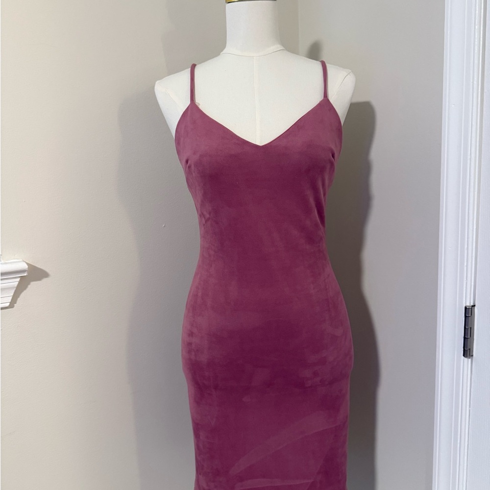 Varga Bodycon Dress in Dusty Rose